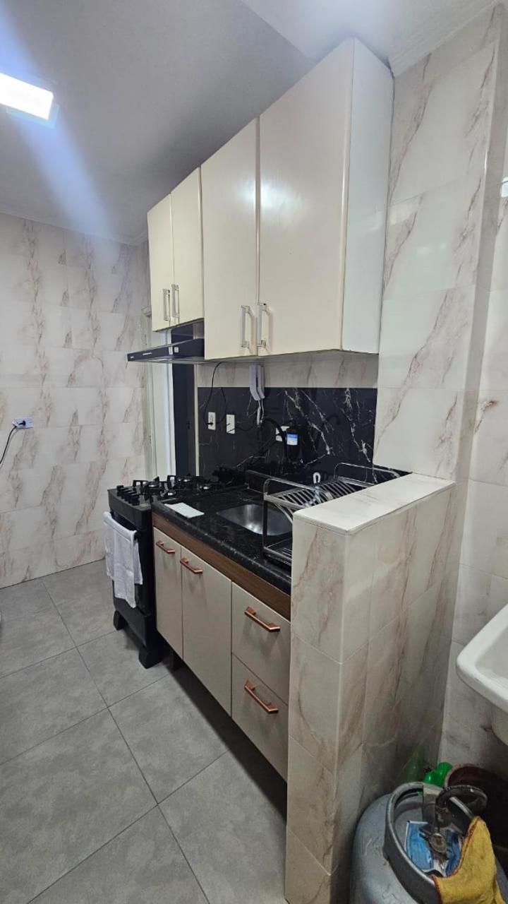 Apartamento De Frente E Com Vista Para O Mar Praia Grande (Santos) Exterior foto
